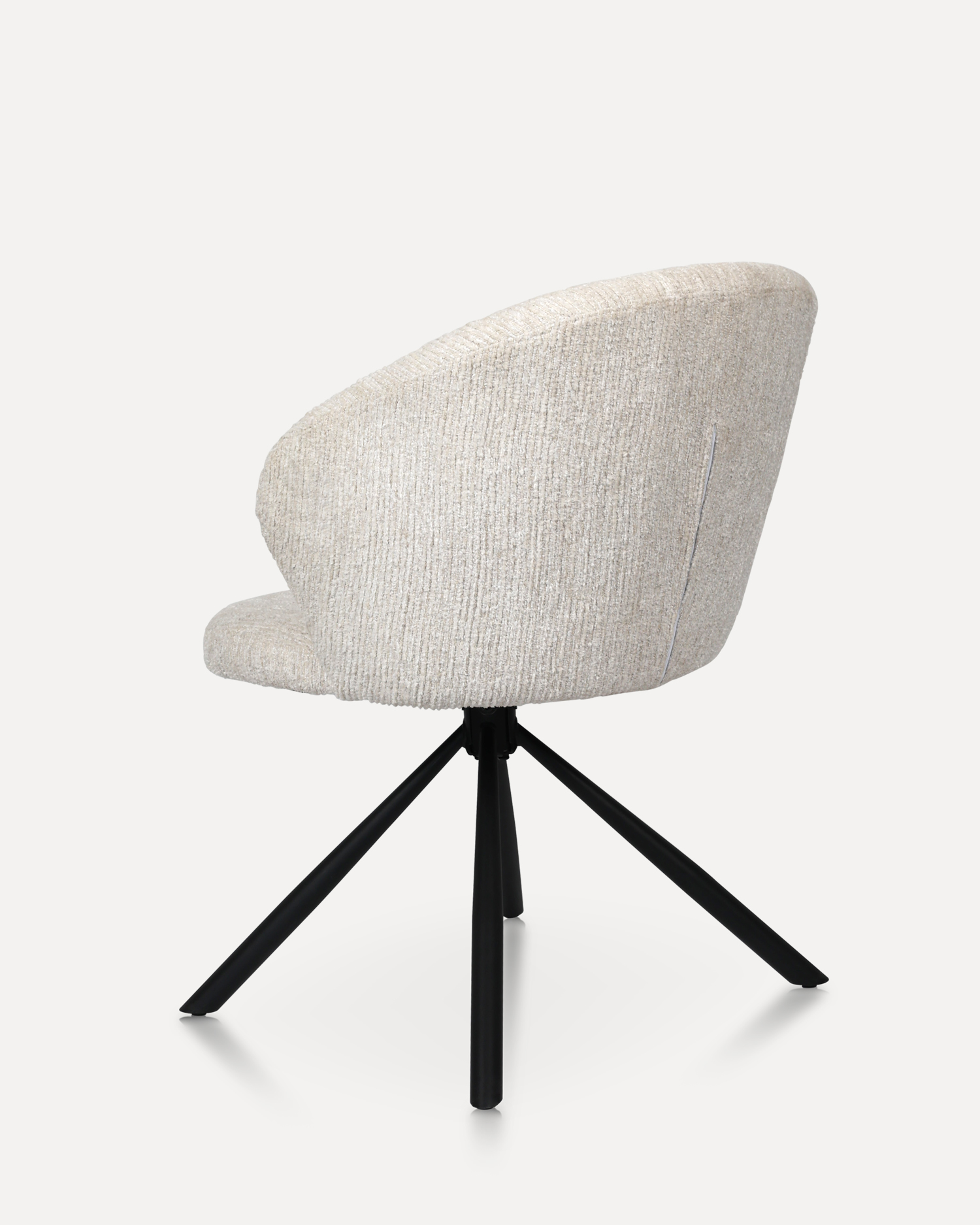 Kerusi ruang makan swivel putih Kerusi ruang makan swivel putih