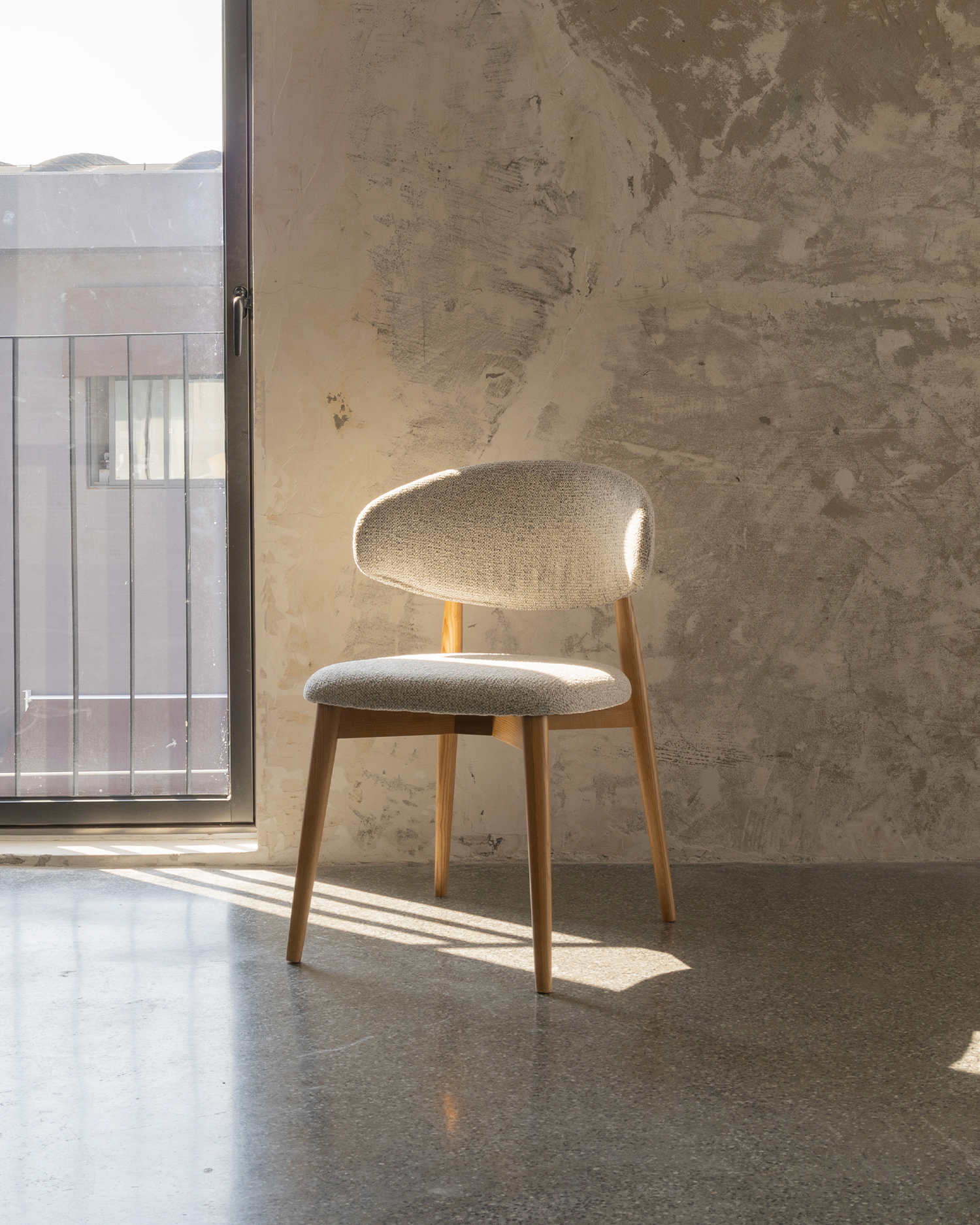 Kerusi kayu pepejal berlapis kerusi Kerusi kayu pepejal berlapis kerusi