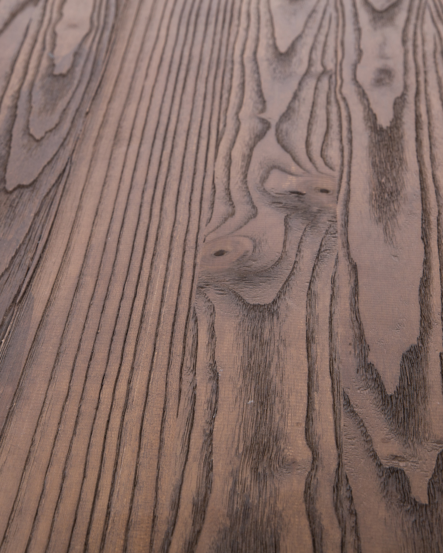 Meja renang kayu elm warna cahaya Meja renang kayu elm warna cahaya