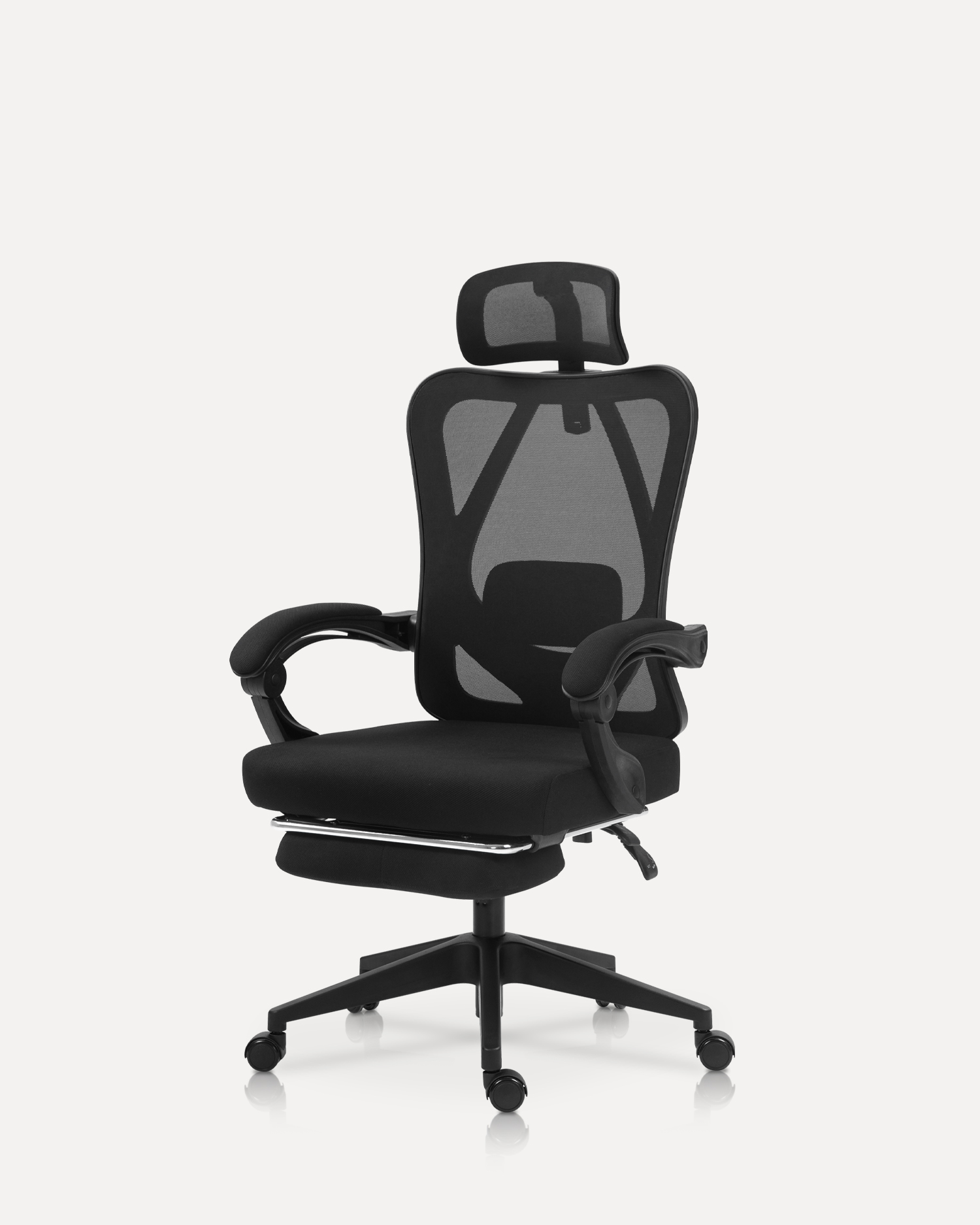 Berbaring kerusi pejabat dengan tapak kaki Berbaring kerusi pejabat dengan tapak kaki